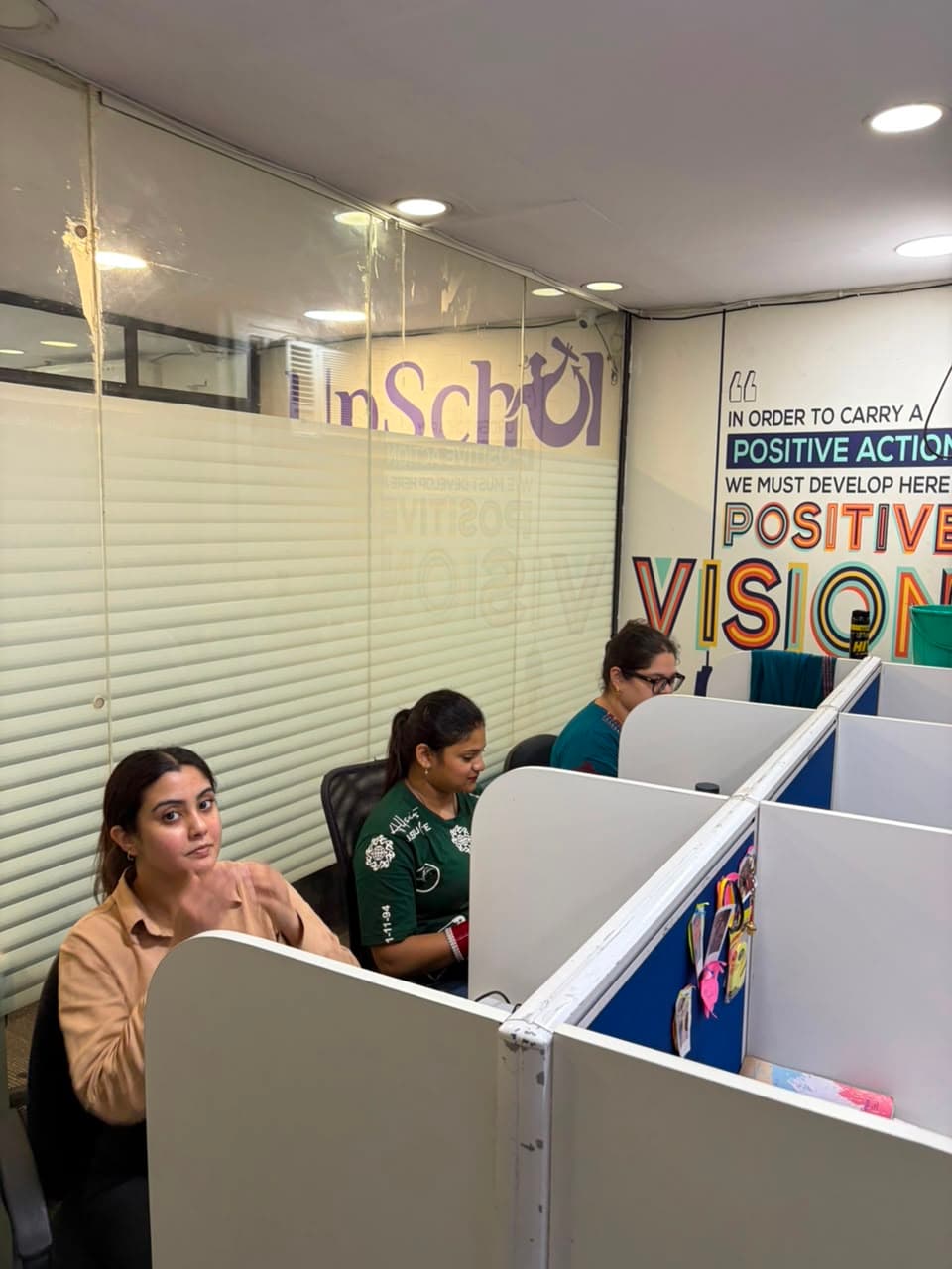 Team working together