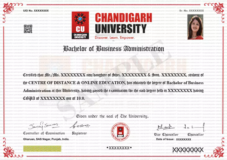 Chandigarh University Online Certificate