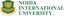 Noida International University logo
